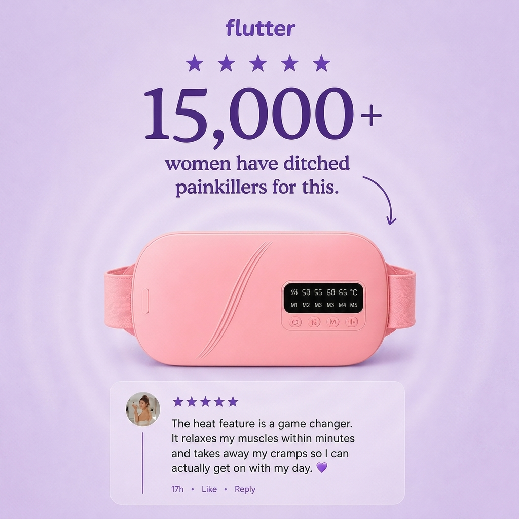 Flutter Period Pain Relief Device